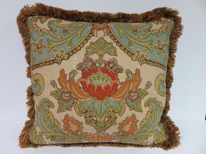 Fringed Throw Pillow