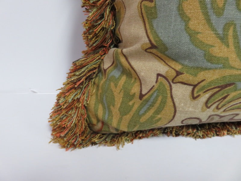 Fringed Throw Pillow