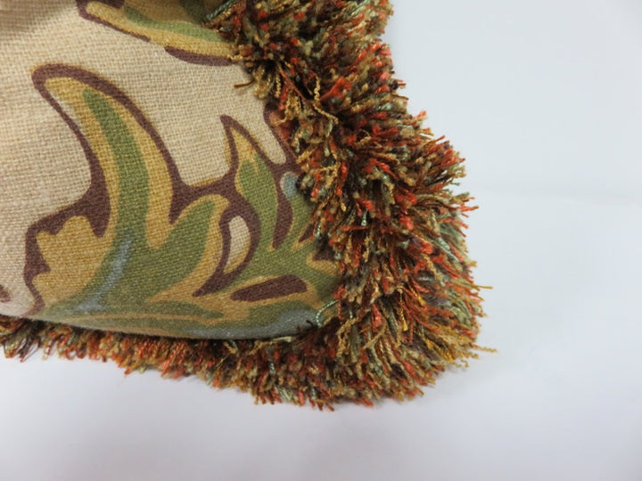 Fringed Throw Pillow