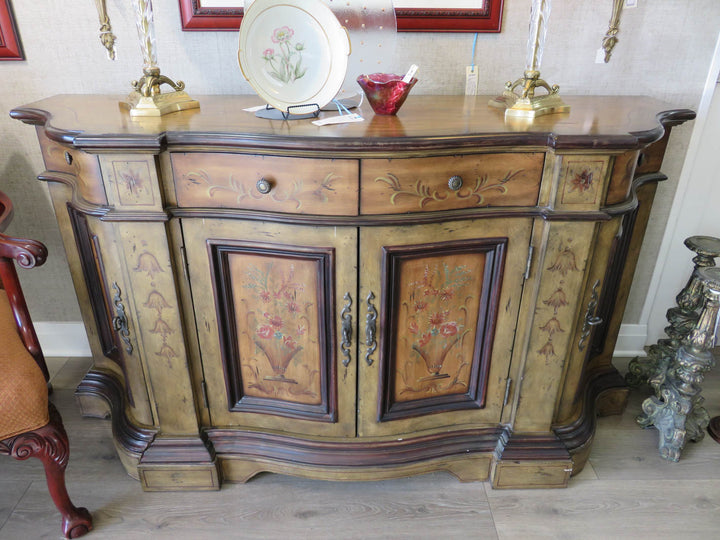 Collezione Europa Painted Buffet Cabinet