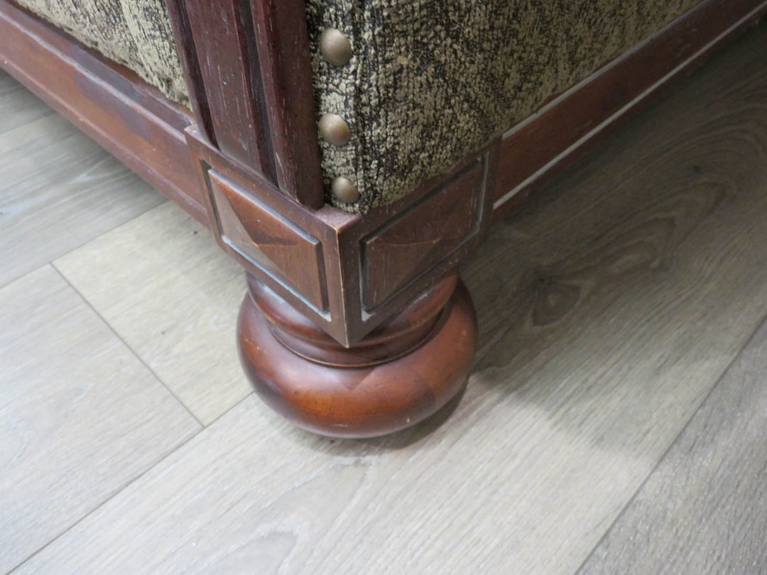 Bernhardt Dark Olive Sofa