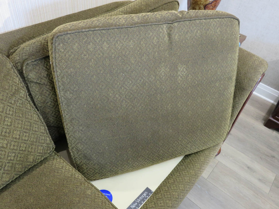 Bernhardt Dark Olive Sofa