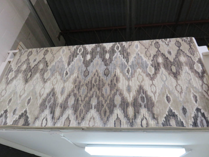 Ikat Pattern Area Rug