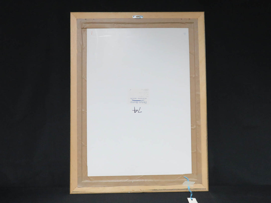 Botanical Print with Floral Border