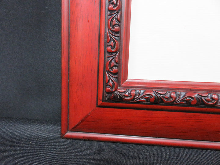 Botanical Print with Floral Border