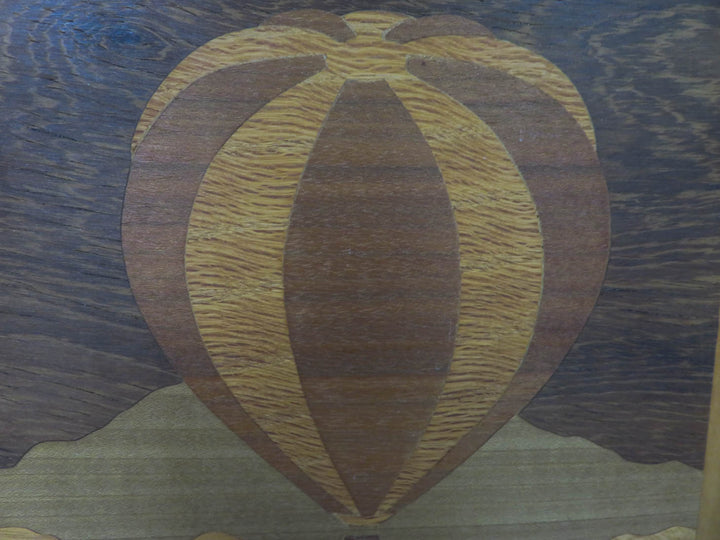 Marquetry Hot Air Balloon Artwork
