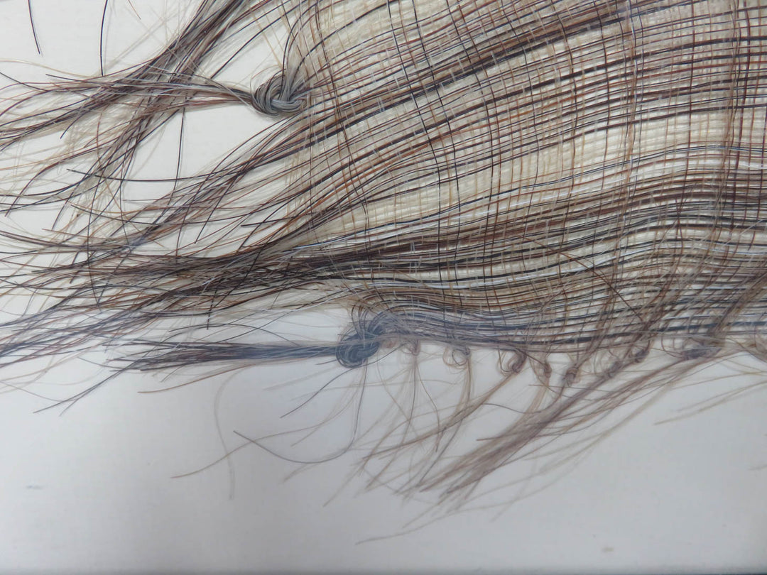 Peruvian Yarn and Horsehair Artwork