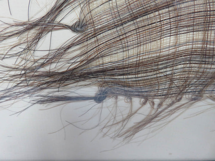 Peruvian Yarn and Horsehair Artwork