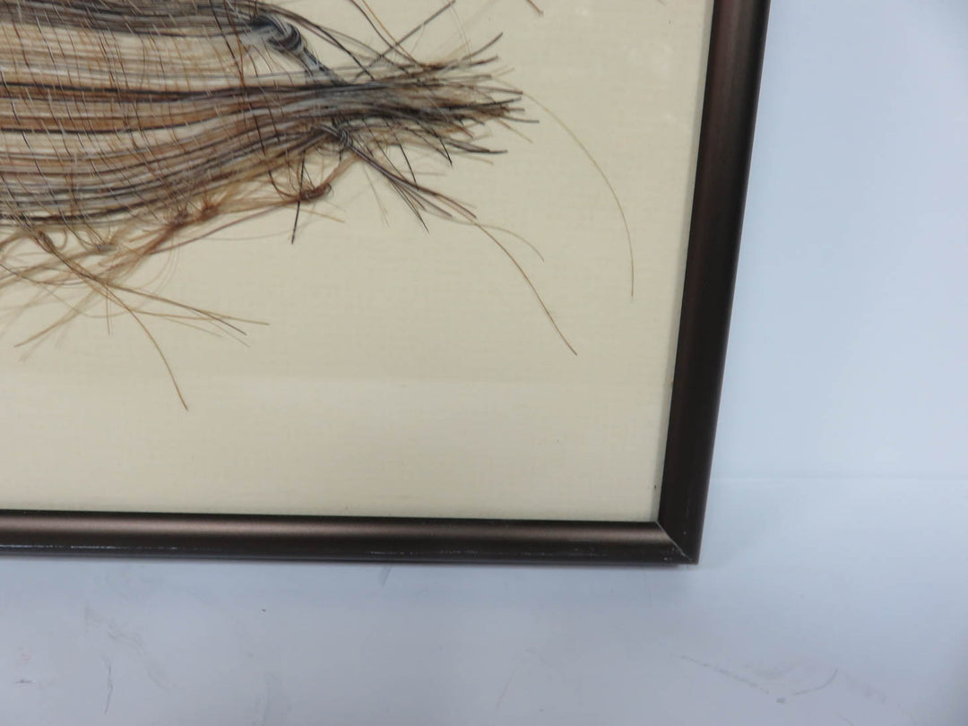 Peruvian Yarn and Horsehair Artwork