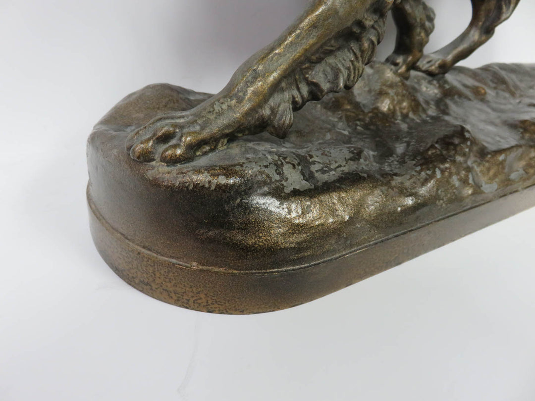 Dog Sculpture after Jules Moigniez