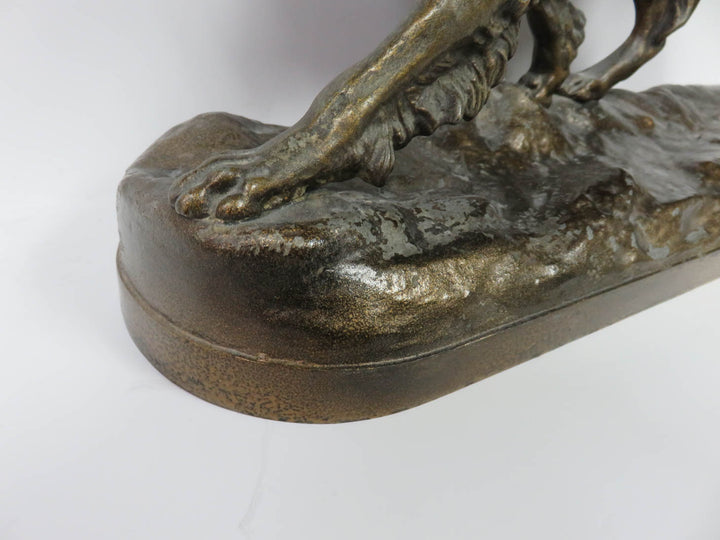 Dog Sculpture after Jules Moigniez