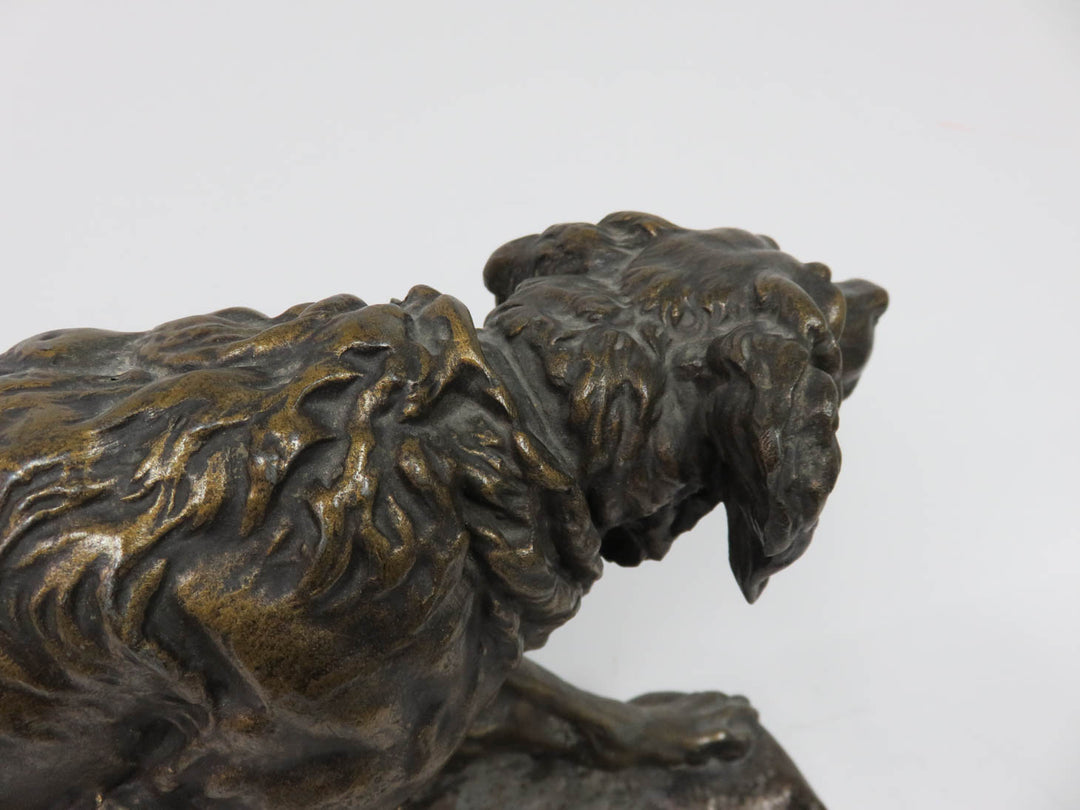 Dog Sculpture after Jules Moigniez