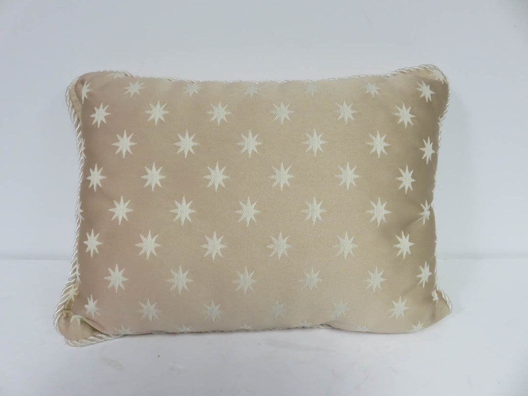 Beige Star Pillow