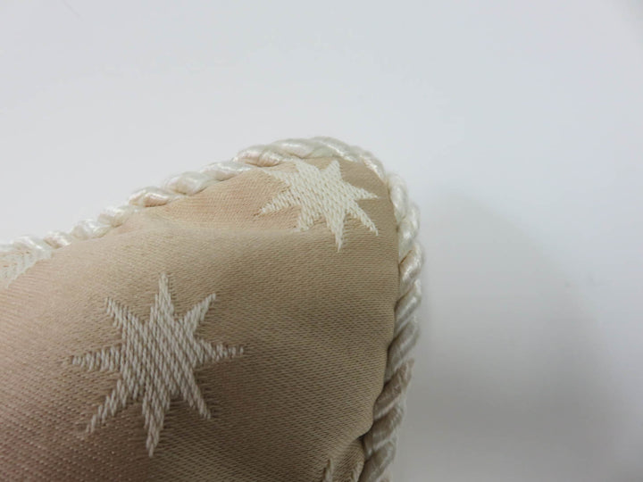 Beige Star Pillow