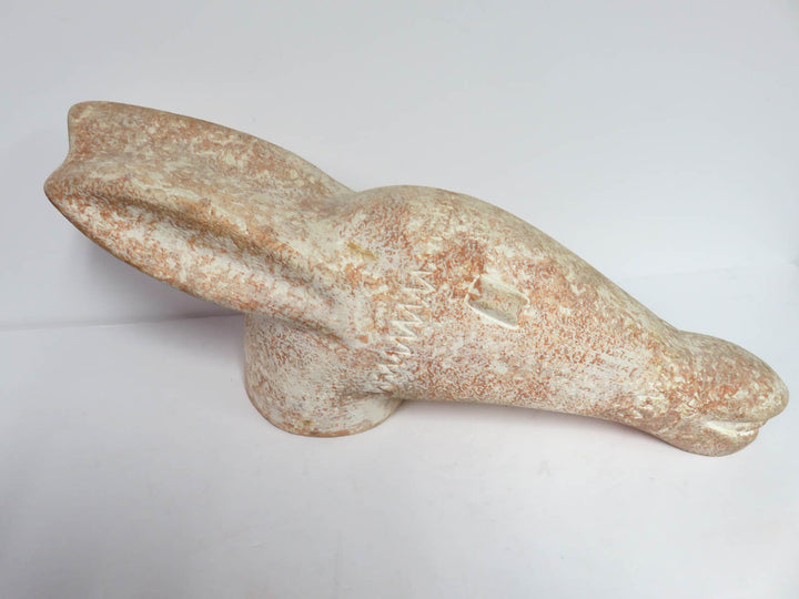 Abstract Donkey Head Sculpture