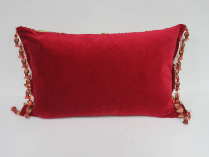 Beaded Throw Pillow