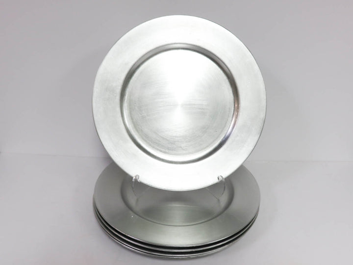Silver Charger Set