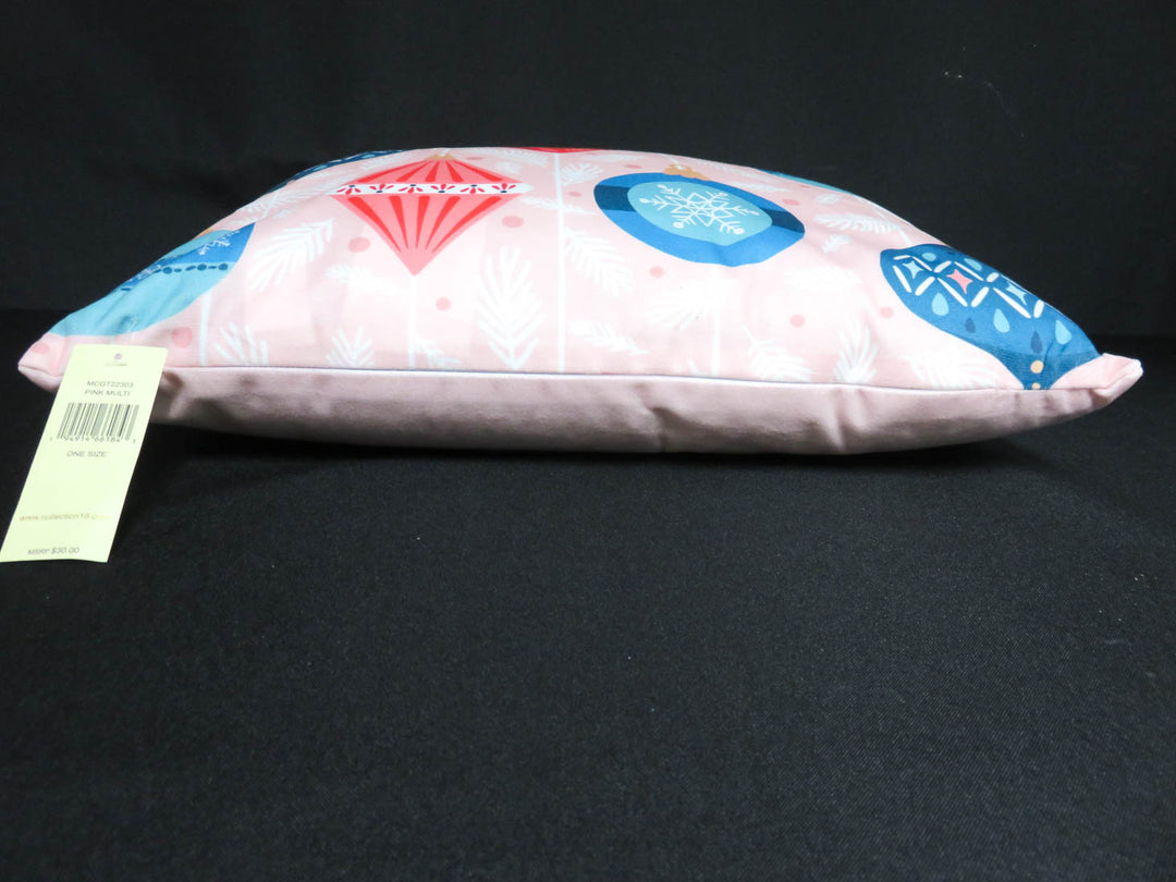 Holiday Pink Pillow