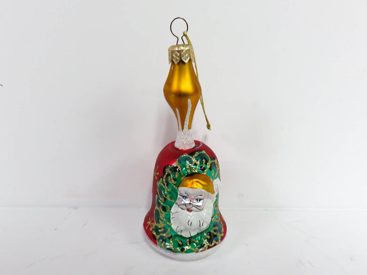 Santa Bell Ornament