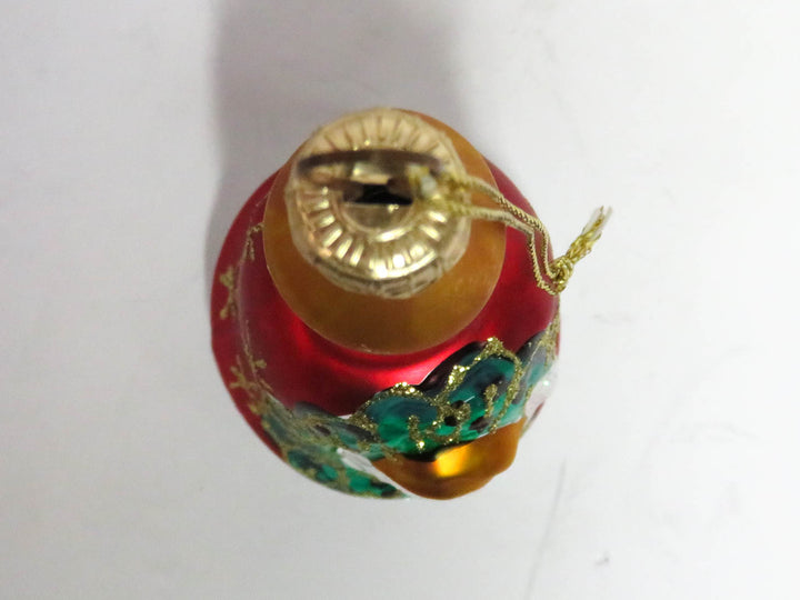 Santa Bell Ornament