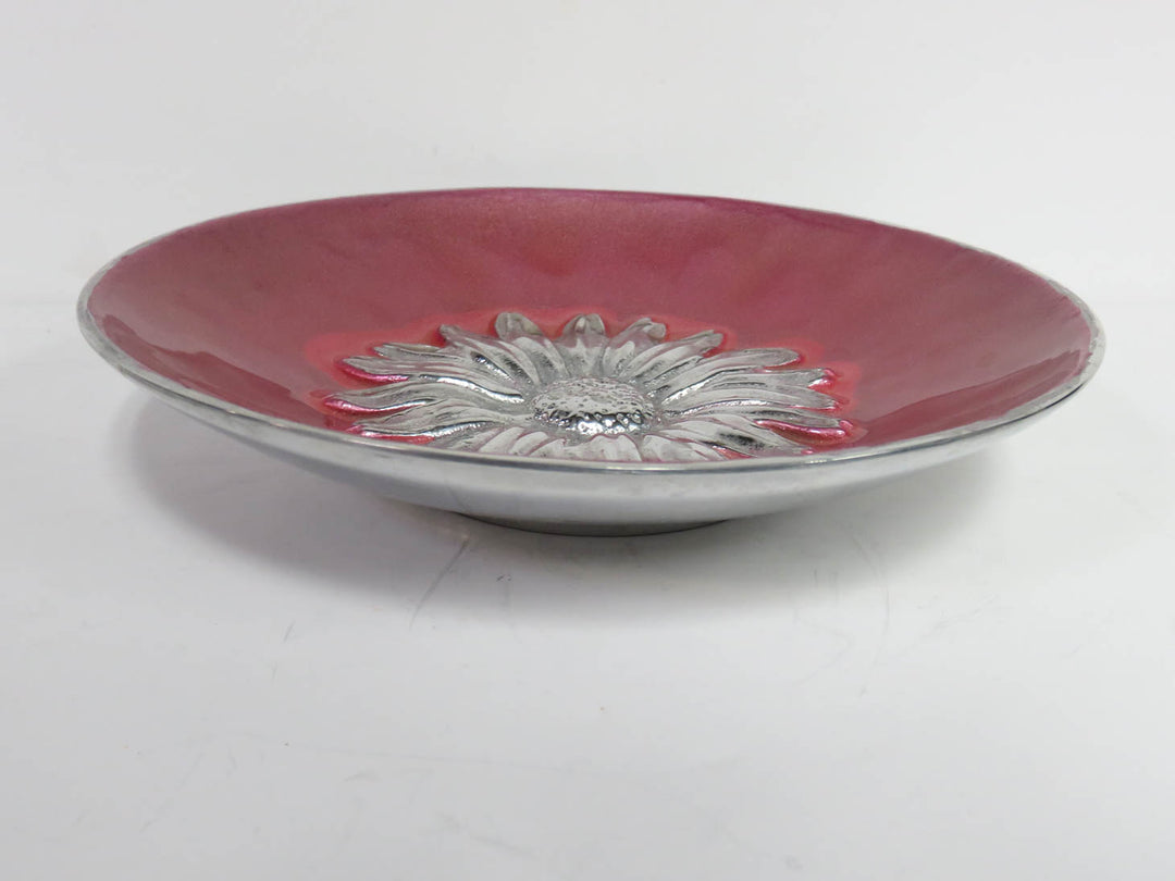 Mariposa Pink Daisy Relief Bowl
