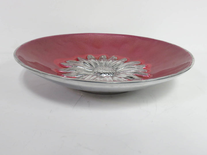 Mariposa Pink Daisy Relief Bowl