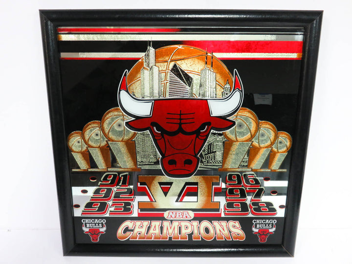 Chicago Bulls Mirrored Print