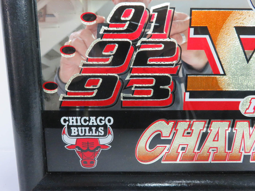 Chicago Bulls Mirrored Print