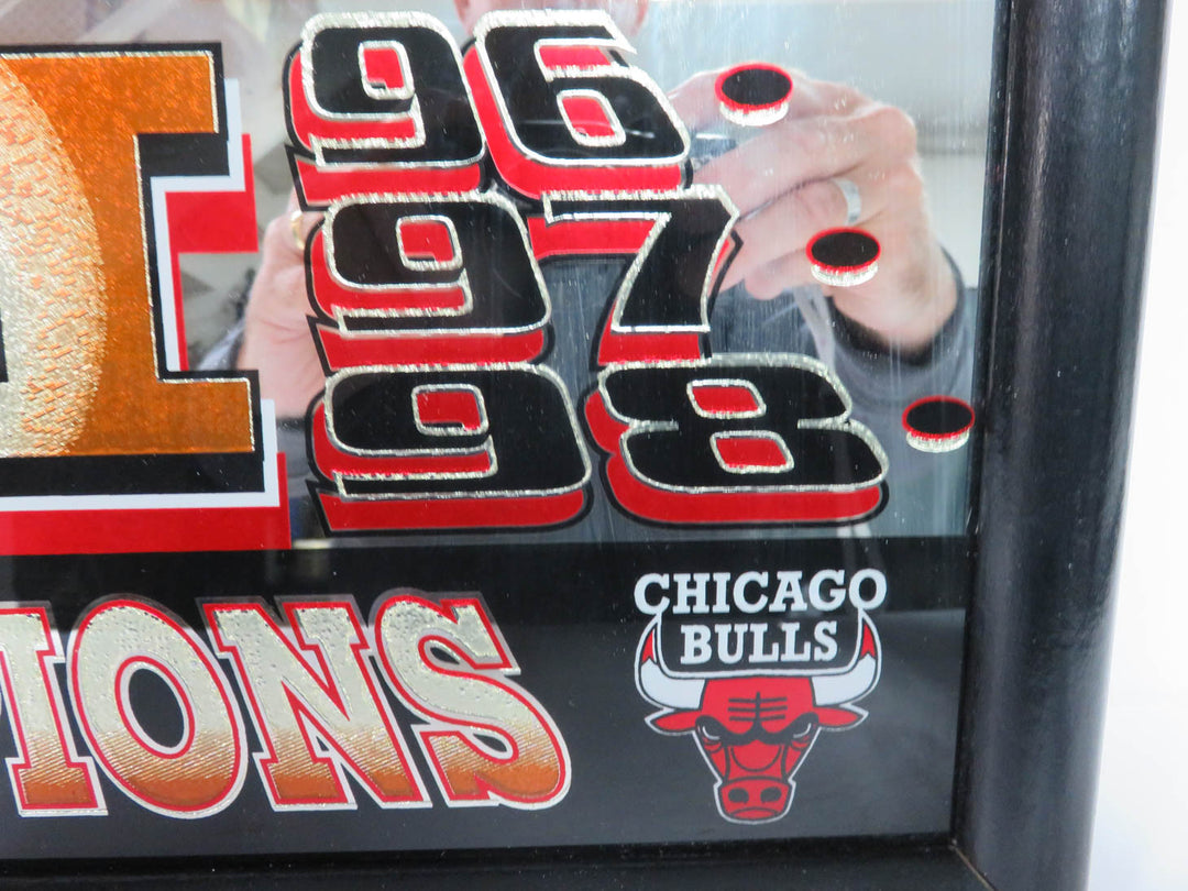 Chicago Bulls Mirrored Print