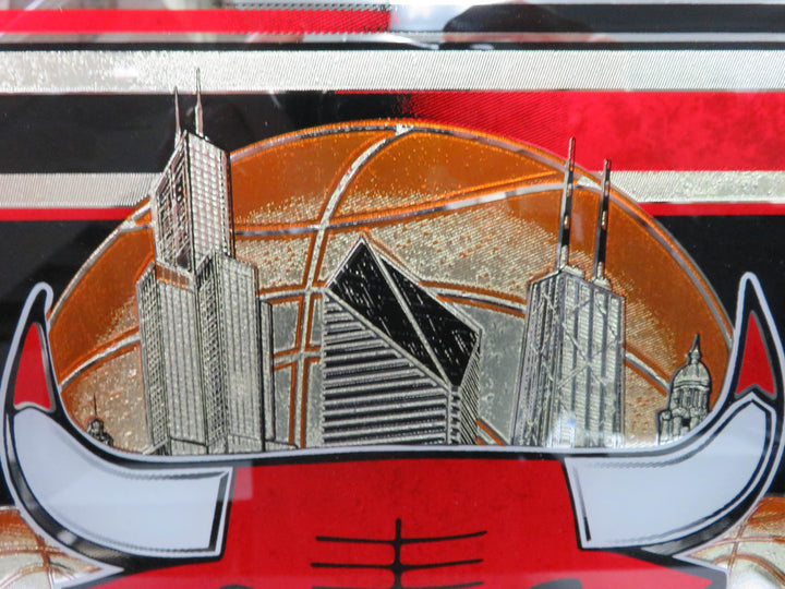 Chicago Bulls Mirrored Print