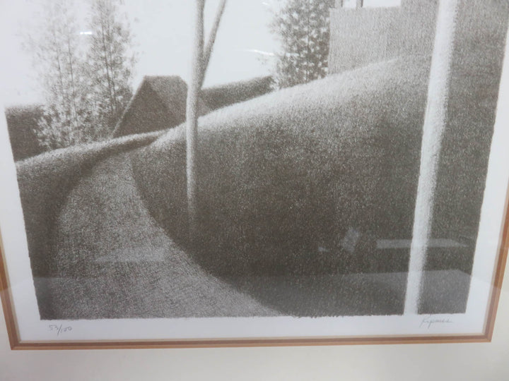 "Hillside Path" Lithograph by Kipniss