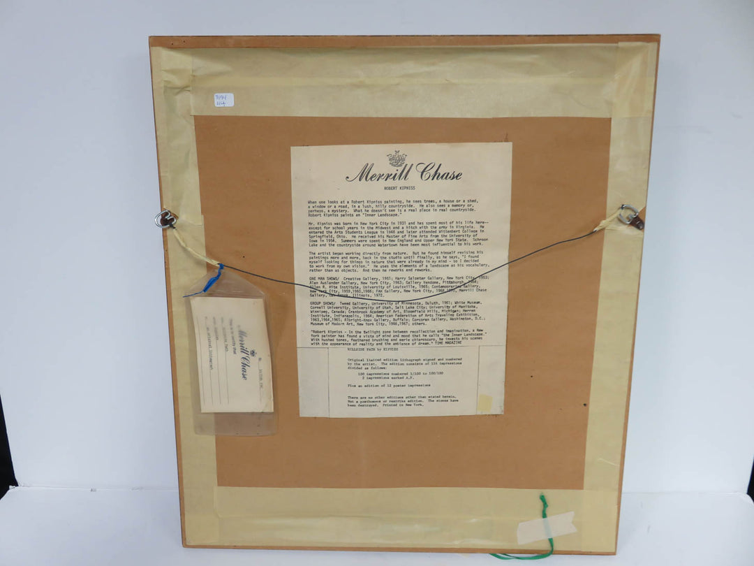 "Hillside Path" Lithograph by Kipniss