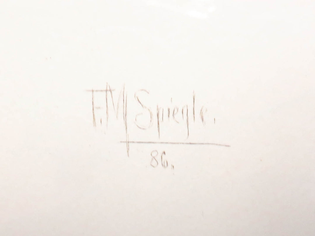 Antique "Cupid in Trouble" Print