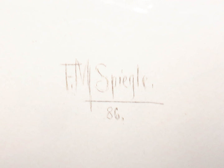 Antique "Cupid in Trouble" Print