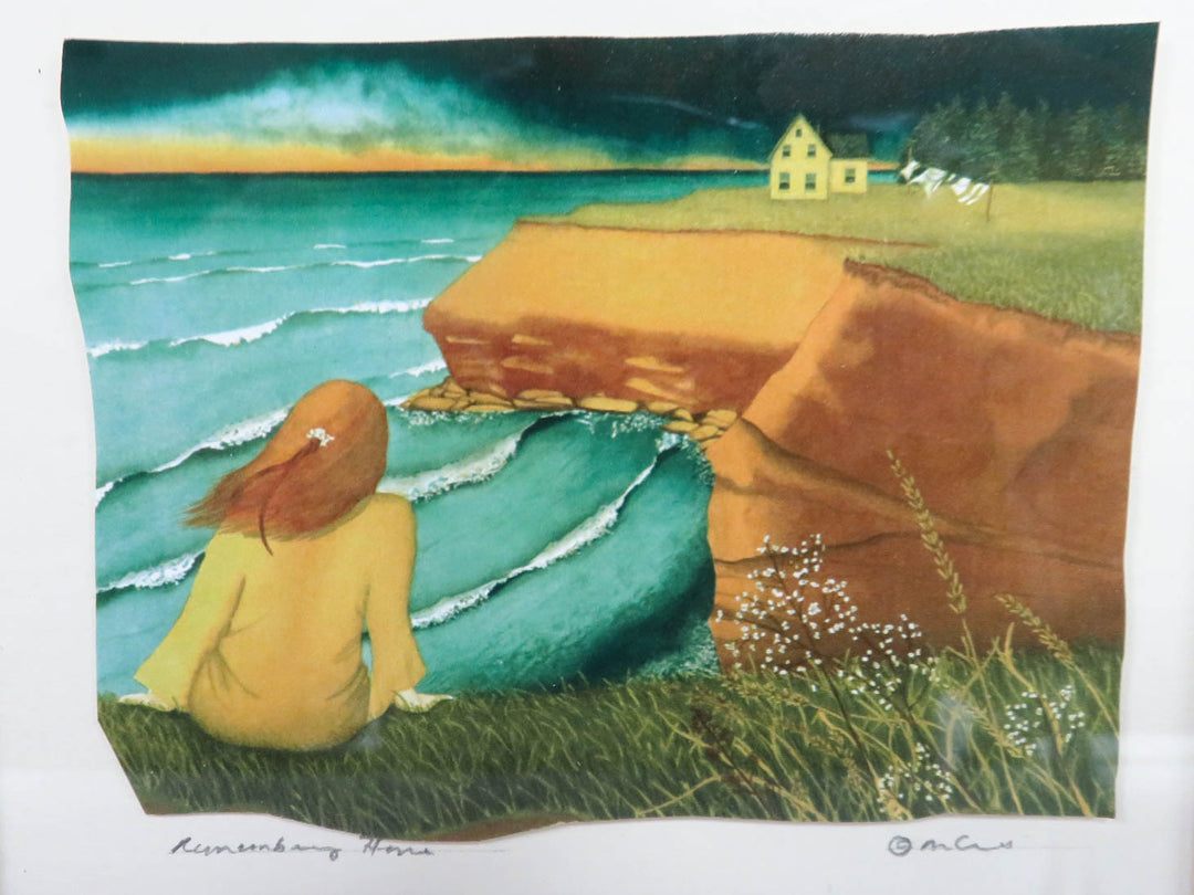 Seaside Signed Print