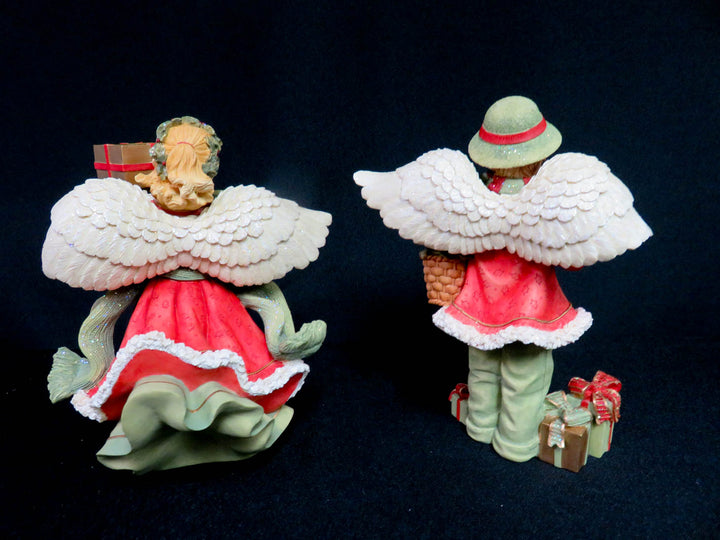 Betty Singer Christmas Candlesticks