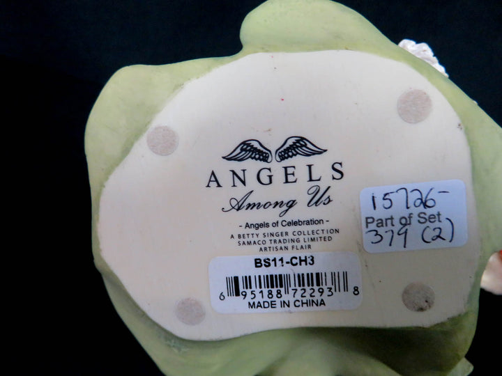 Betty Singer Christmas Candlesticks