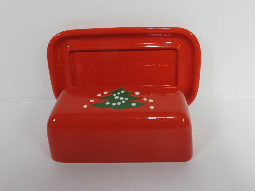 Waechtersbach Christmas Butter Dish