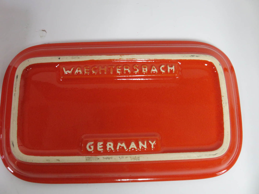 Waechtersbach Christmas Butter Dish