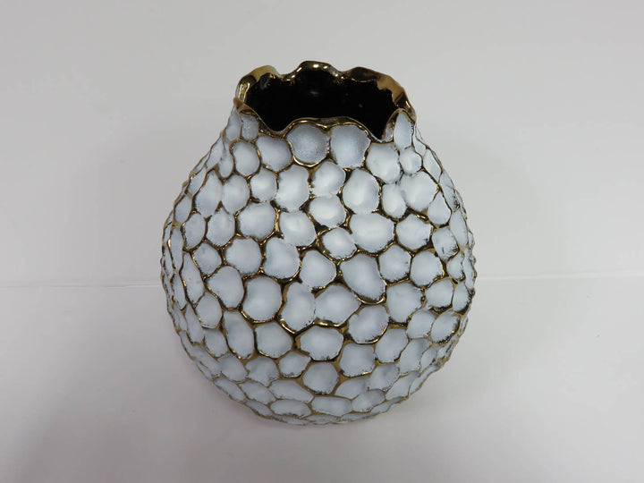 Anthropologie Honeycomb Vase