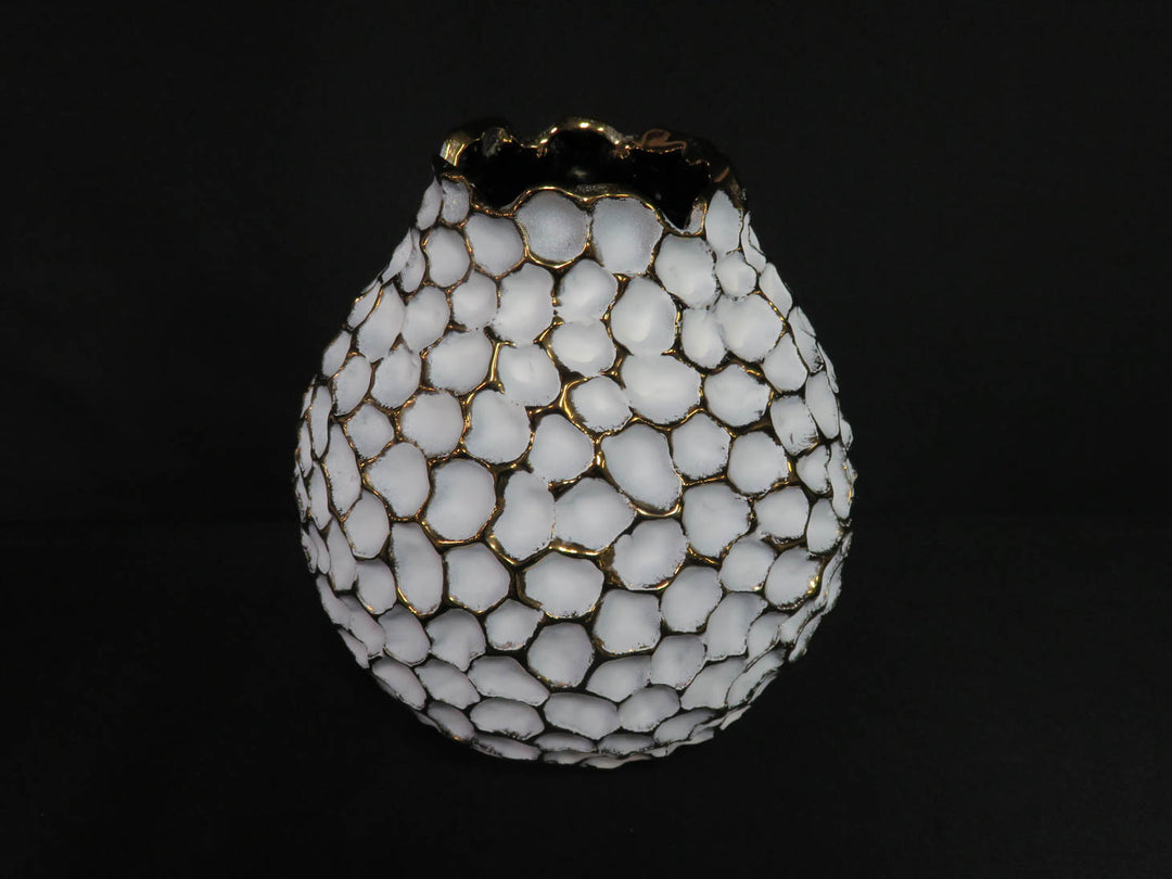 Anthropologie Honeycomb Vase