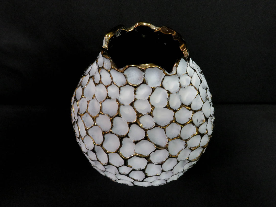 Anthropologie Honeycomb Vase