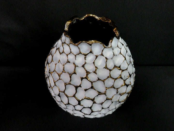 Anthropologie Honeycomb Vase
