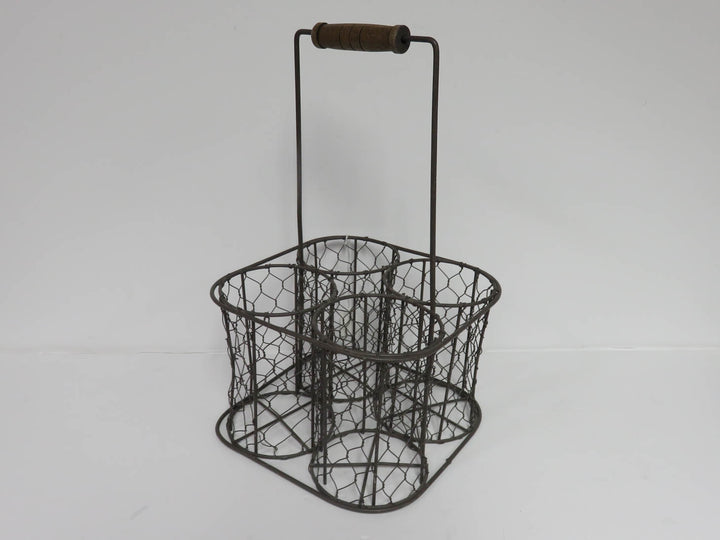 Rustic Wine Bottle Caddy