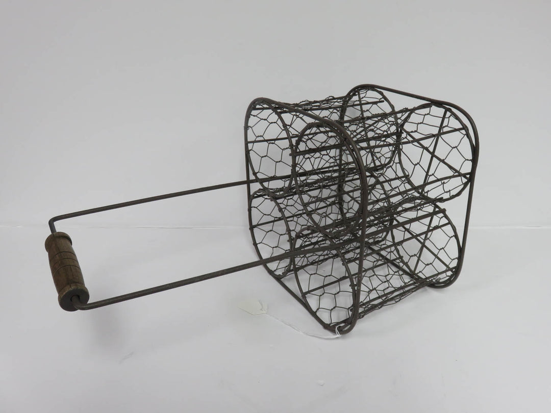 Rustic Wine Bottle Caddy