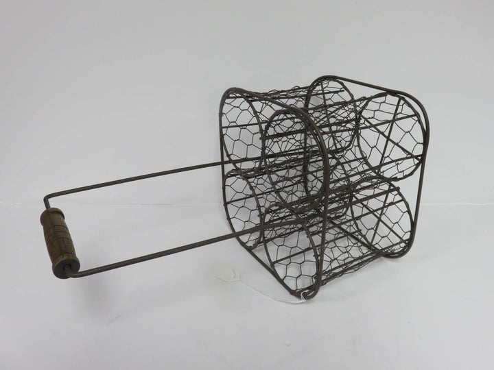 Rustic Wine Bottle Caddy