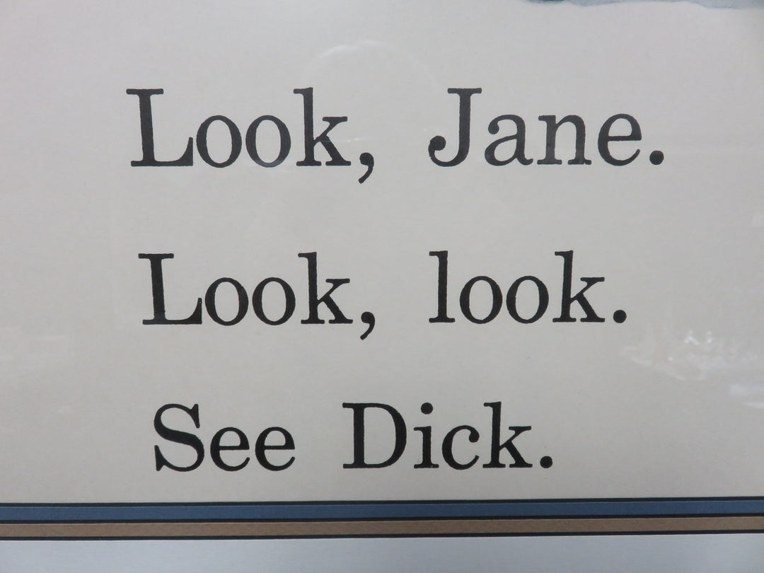 Dick and Jane Print
