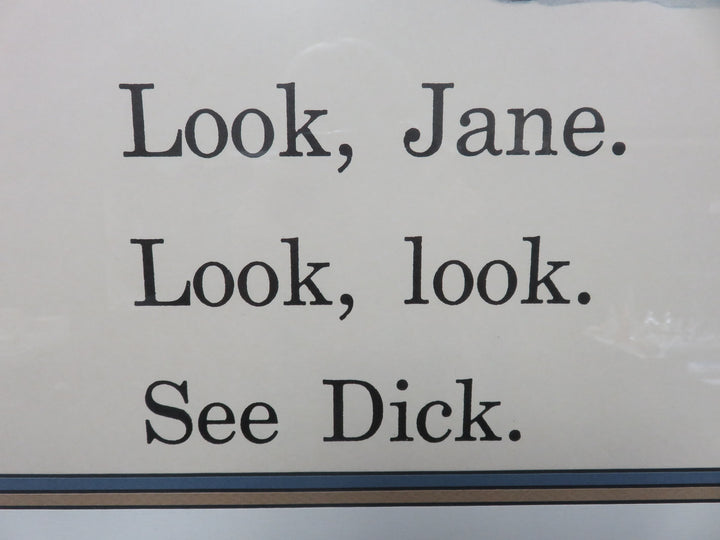 Dick and Jane Print