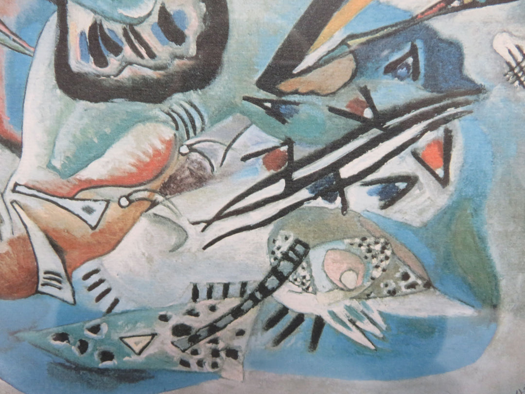 Kandinsky The Burning Plane Print