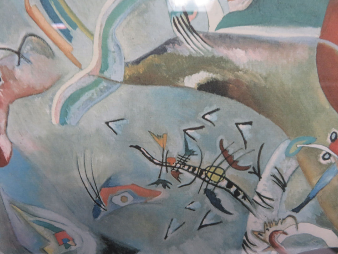 Kandinsky The Burning Plane Print